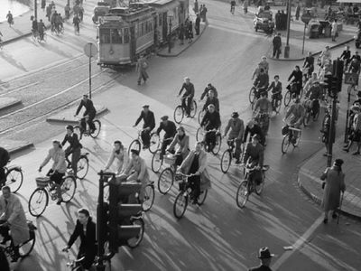 bicycles in Stockholm