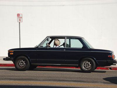 Older Woman Driving