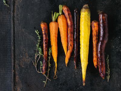 Baked Colorful Carrots