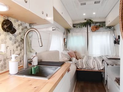 Beluga van conversion interior