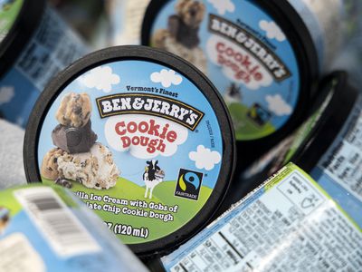 Ben & Jerry's cookie dough ice cream