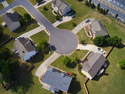 Big Houses in Atlanta Suburb