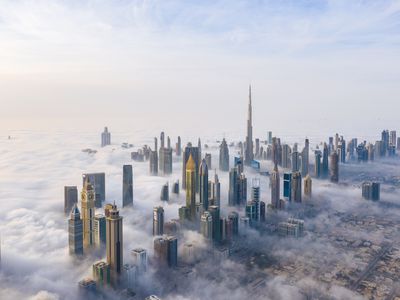 Dubai in a fog