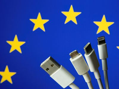 European Union Flag with connectors