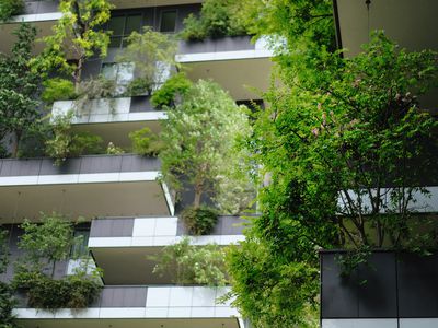 Bosco Verticale, on the cover of IEA Report