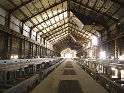 Old American Aluminum Plant in Washington State (now closed)