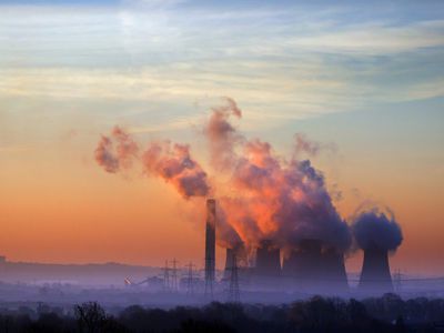 Fiddlers Ferry powerstation in Warrington,UK