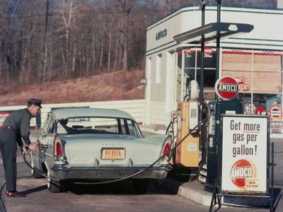 What is emitting here, Amoco or the Chrysler?