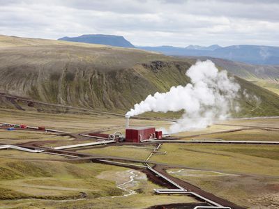 Geothermal plant in Iceland