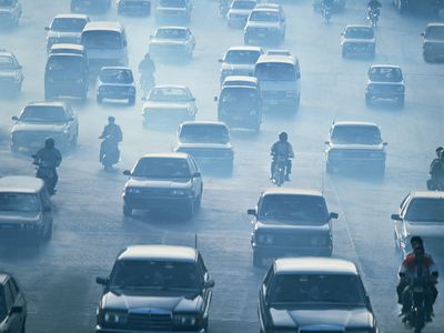 Pollution from cars 