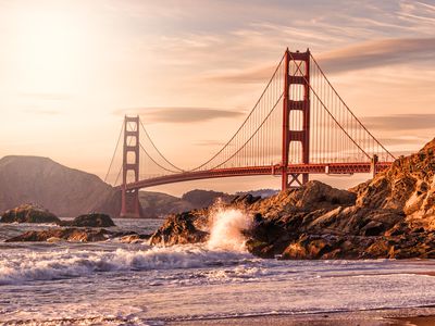 Golden Gate Bridge from Baker Beach