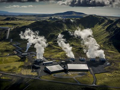 Climeworks Direct-Air Carbon Capture Plant in Iceland.