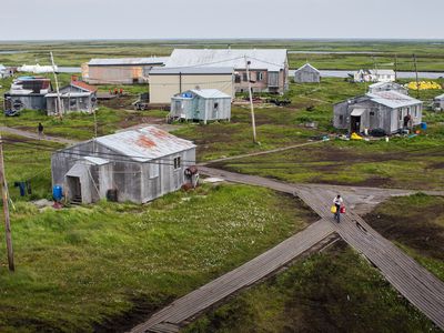 Rising Seas And Warming Temperatures Force Alaskan Coastal Community To Move Inland