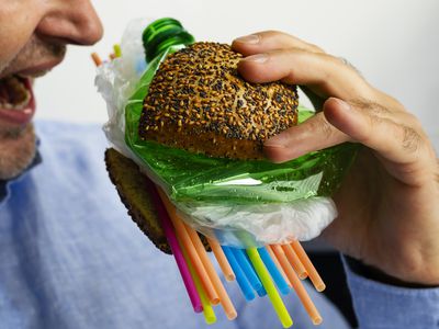 plastic in food