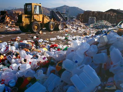 plastics recycling depot