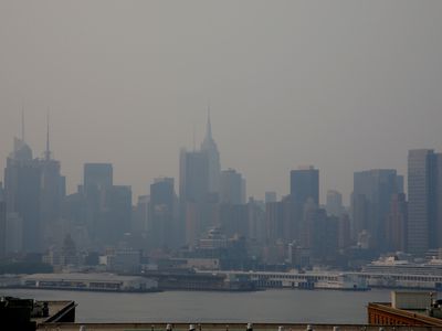 Poor Air Quality Across the U.S. Due to Canada Wildfires