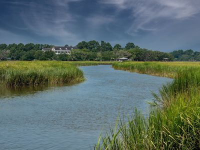 salt marsh view in South Carolina