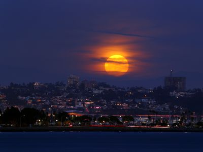 San Diego Supermoon