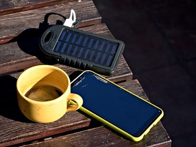 solar powered phone charger