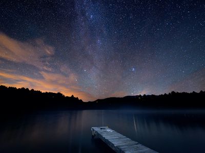 starry night sky