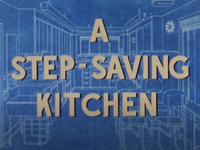 A step saving kitchen