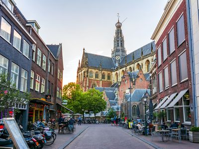 street view in Haarlem, Netherlands