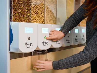 TAGPod zero waste dispenser system in use