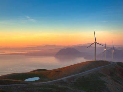 Wind Farm Sunset