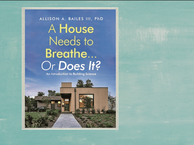 Book cover for "A House Needs to Breath ... Or Does It?"